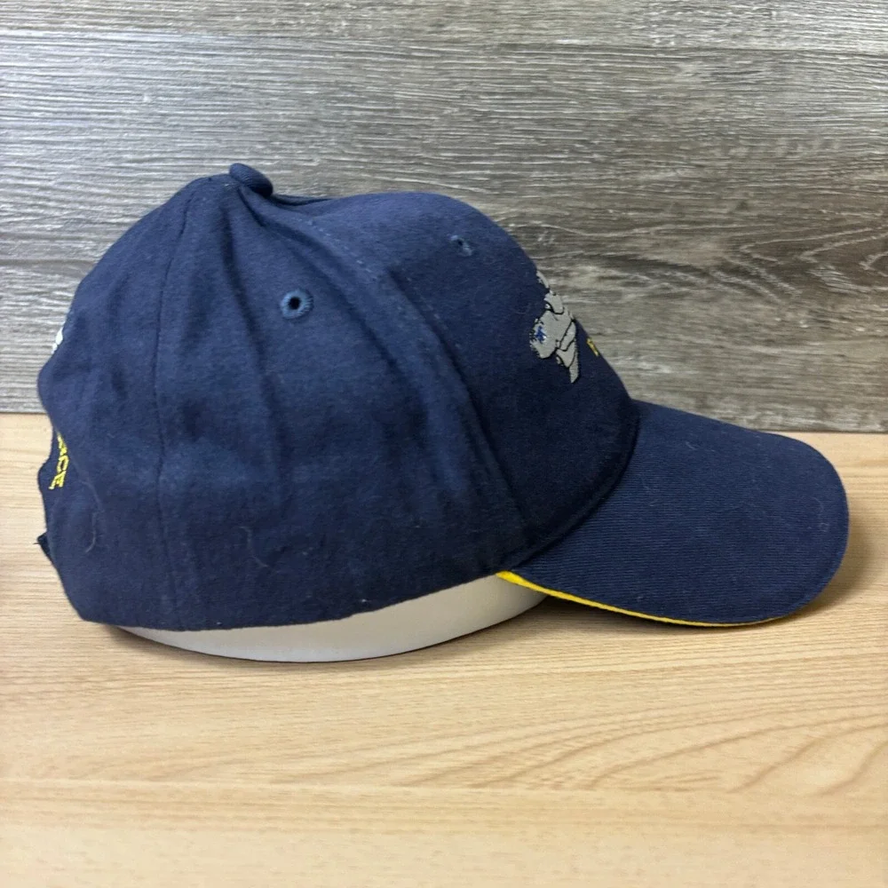 Boeing‎ B-29 Superfortress Hat Cap Strap Back Blue Gold Logo Adjustable